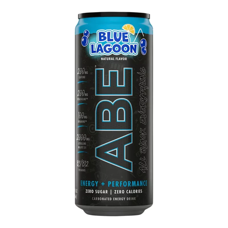 ABE Energy Performance Drink Blue Lagoon Flavour