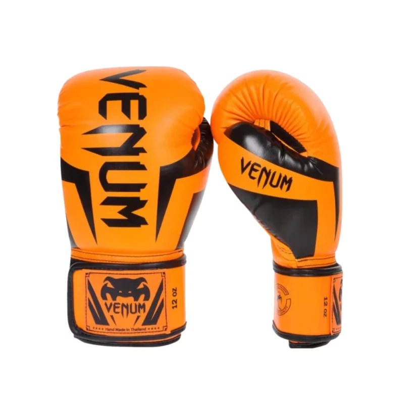 GANTS DE BOXE VENUM ELITE - ORANGE/BLACK