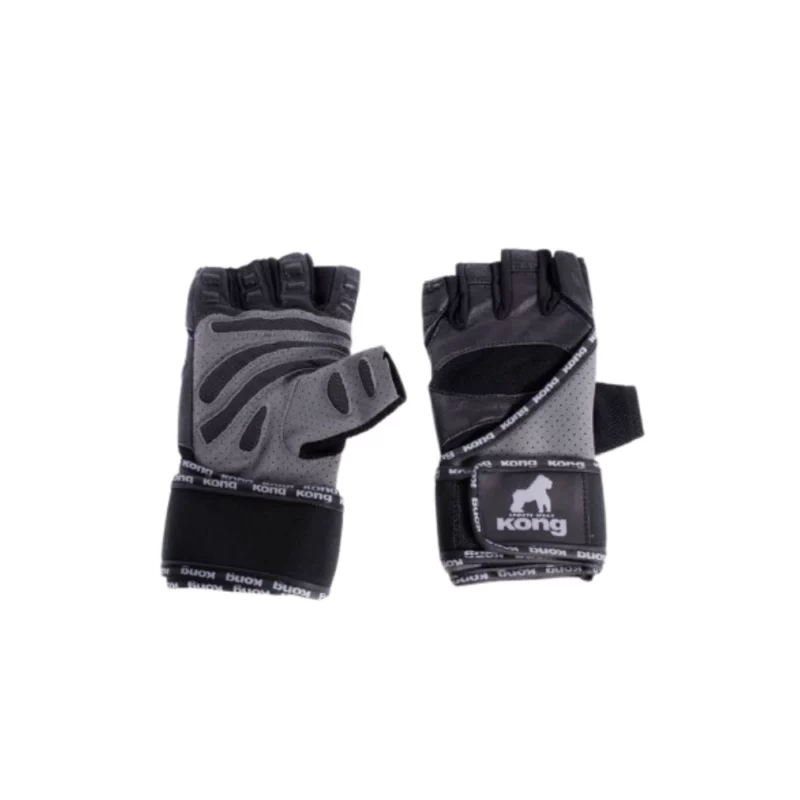 GANTS DE MUSCULATION KONG – NOIR/GRIS