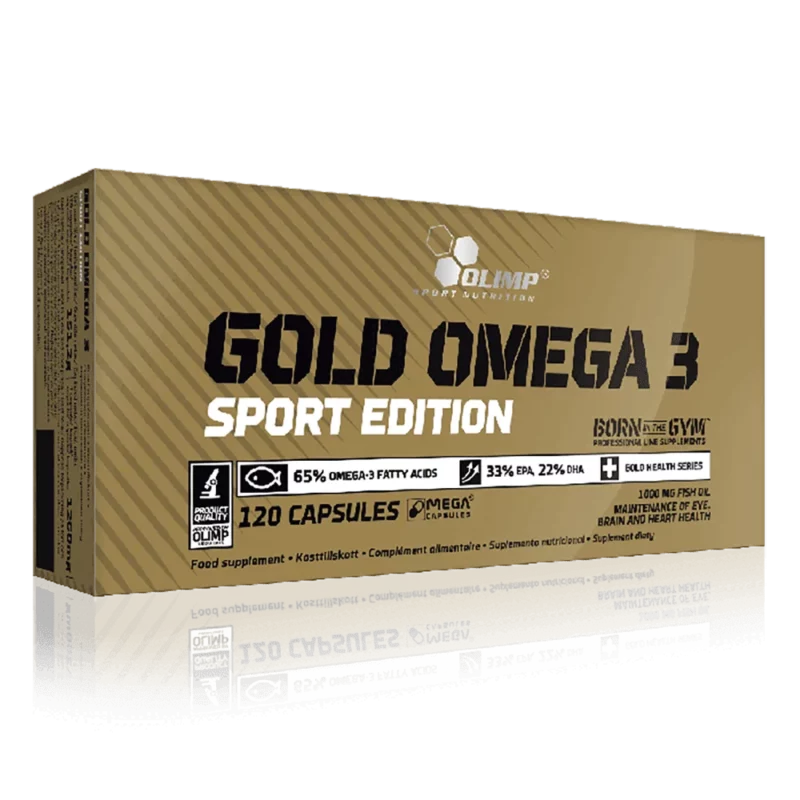 GOLD OMEGA 3 SPORT EDITION - 120 CAPS